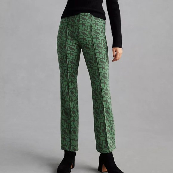 Anthropologie Pants - Maeve The Margot Kick-Flare Cropped Pants